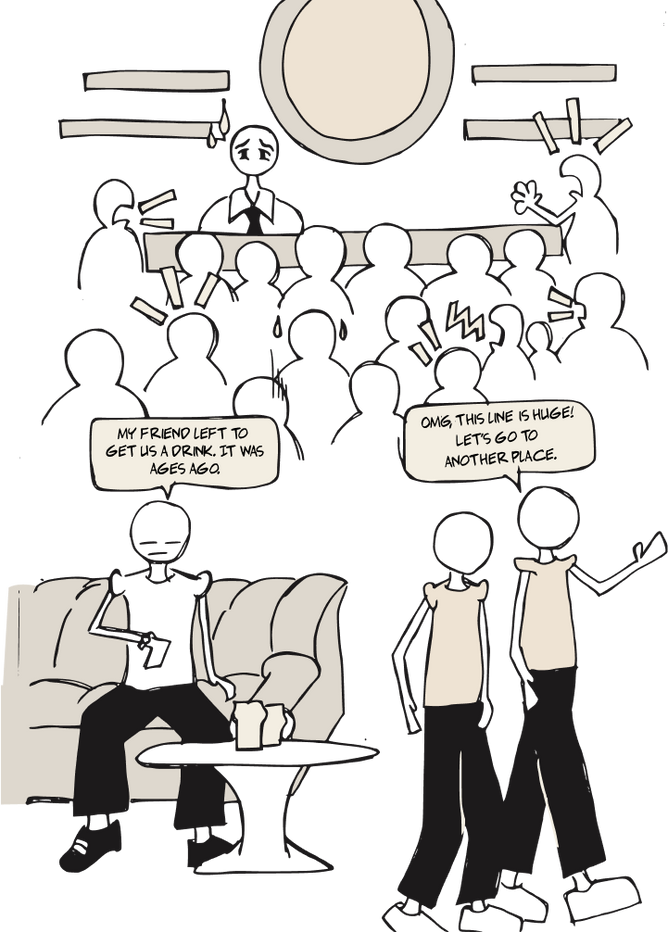 How most bars operate